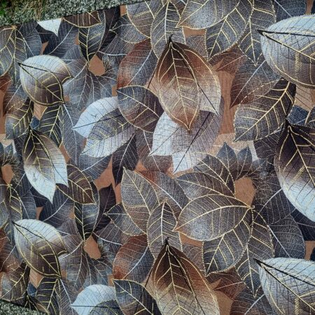 Hřejivá šála "Zlatavé listy"