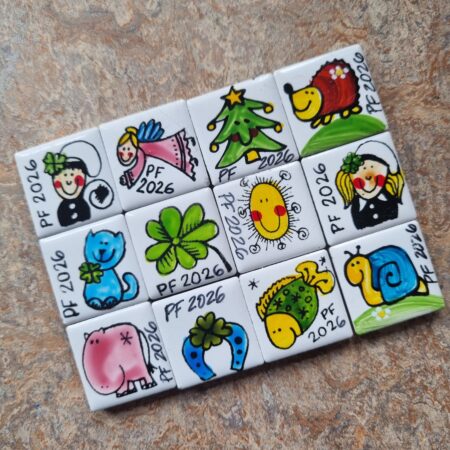 Magnetky PF 2026 - sada 30 ks